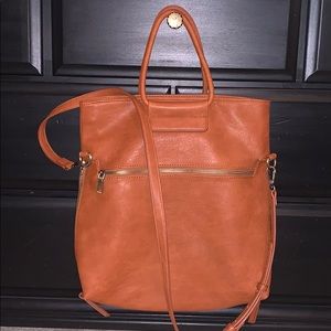 Crossbody hand bag.